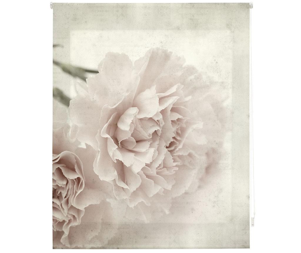 Jaluzea tip rulou Sepia Bloom 120×180 cm – Blindecor, Gri & Argintiu Blindecor